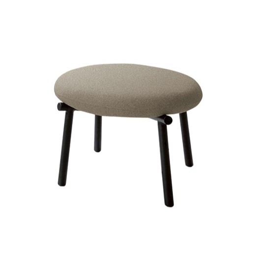 Target armchair + pouf Kioto clean-touch fabric sand Target Point